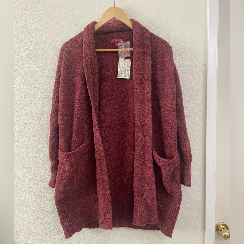 Barefoot Dreams CozyChic Cali Cardigan Sz XS - Picture 2 of 8